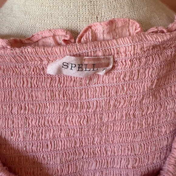 Spell & The Gypsy Clementine Mermaid Maxi Dress — Pink Ruffle Boho Cottagecore - Picture 16 of 16